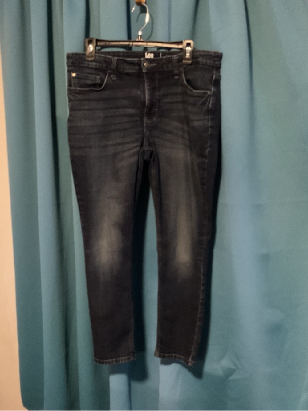 Lee Midrise Skinny Jeans in Dark Indigo